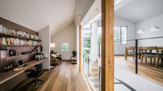 crevasse haus ＜空間のズレ＞が生みだす快適な生活